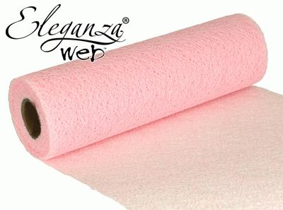 Eleganza Web Fabric roll 28cm x 10m Lt. Pink No.21 - Clearance